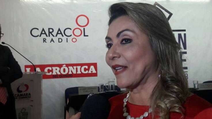 Luz Piedad Valencia, candidata al senado del partido Liberal