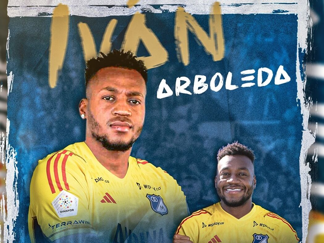 Iván Mauricio Arboleda, nuevo arquero de Millonarios / Twitter: @MillosFCoficial.