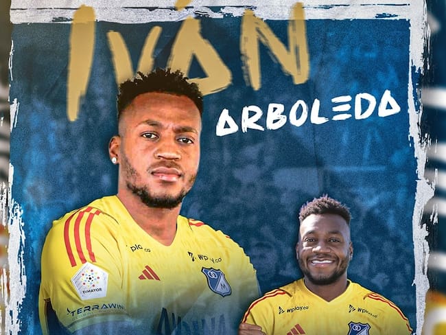 Iván Mauricio Arboleda, nuevo arquero de Millonarios / Twitter: @MillosFCoficial.