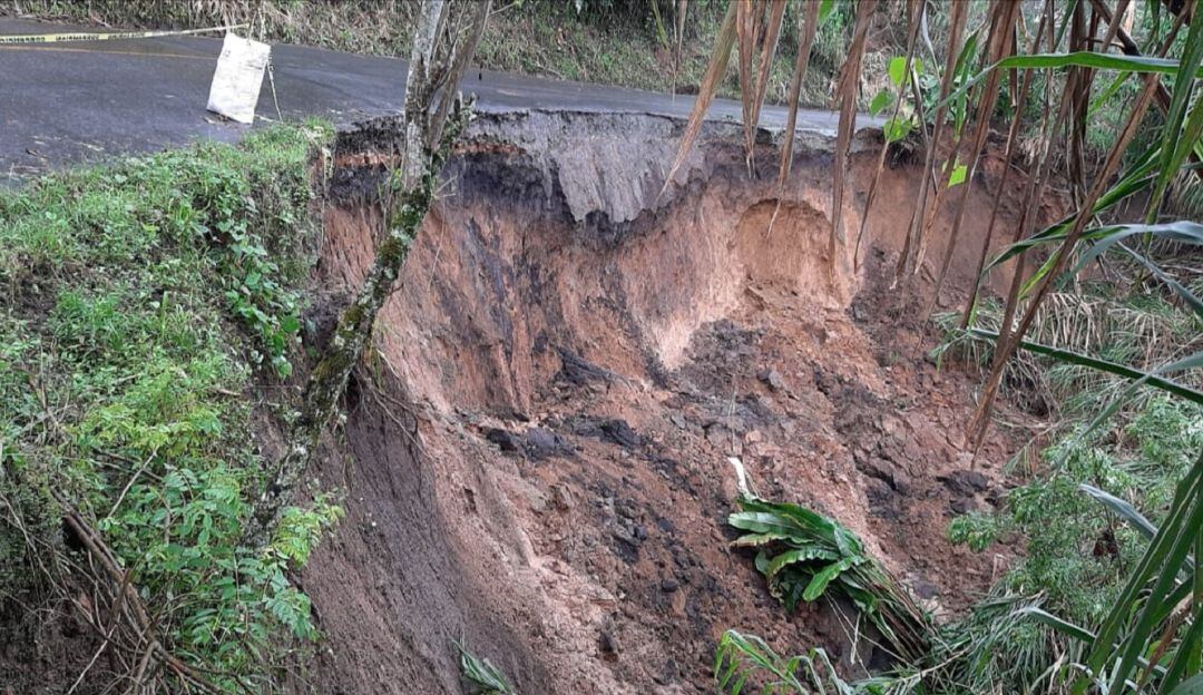 Pérdida pacial de la banca en el sector la Francia de Chinchiná