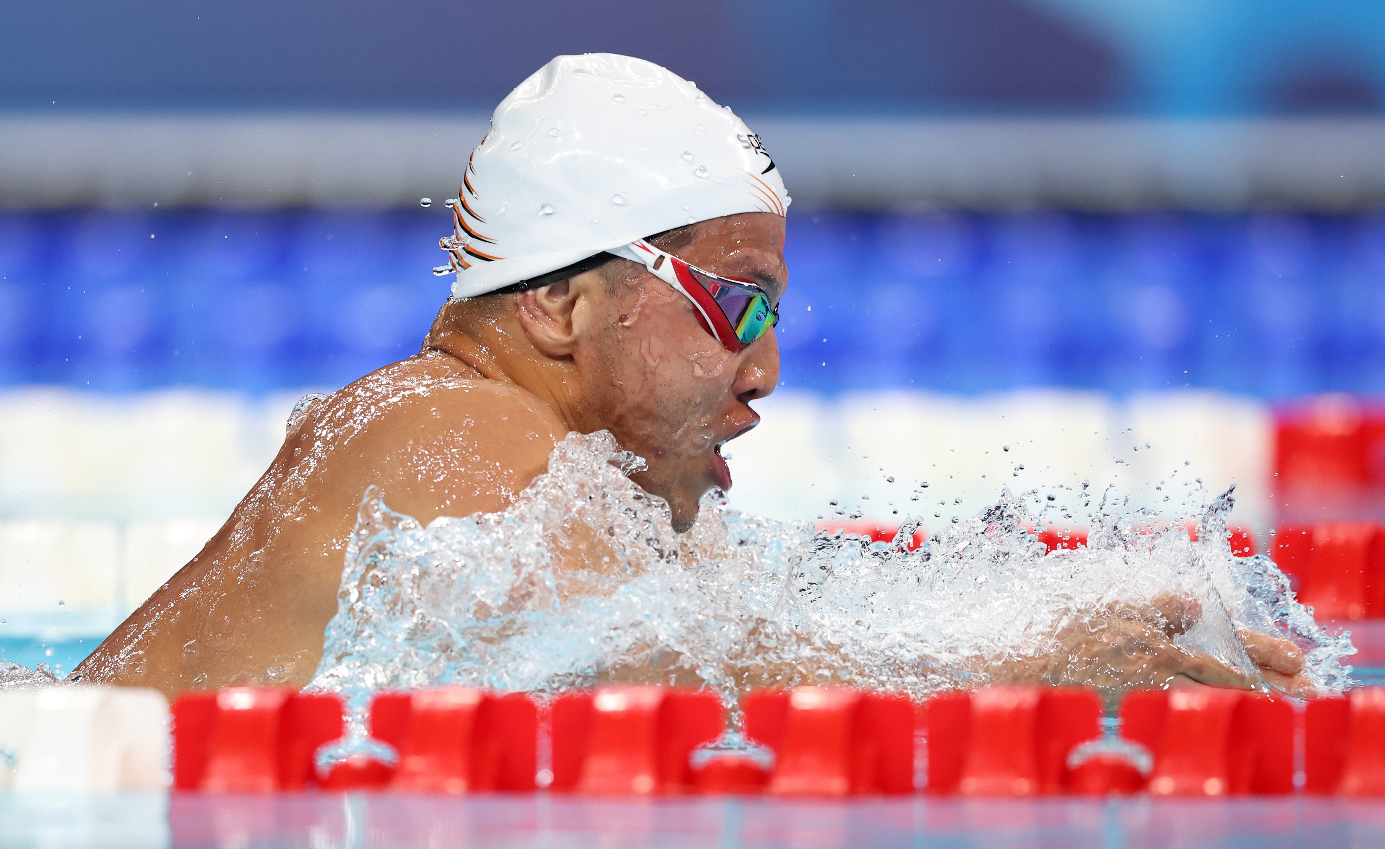 Nelson Crispín ha ganado tres medallas de plata en la presente edición de los Juegos Paralímpicos. (Photo by Sean M. Haffey/Getty Images)