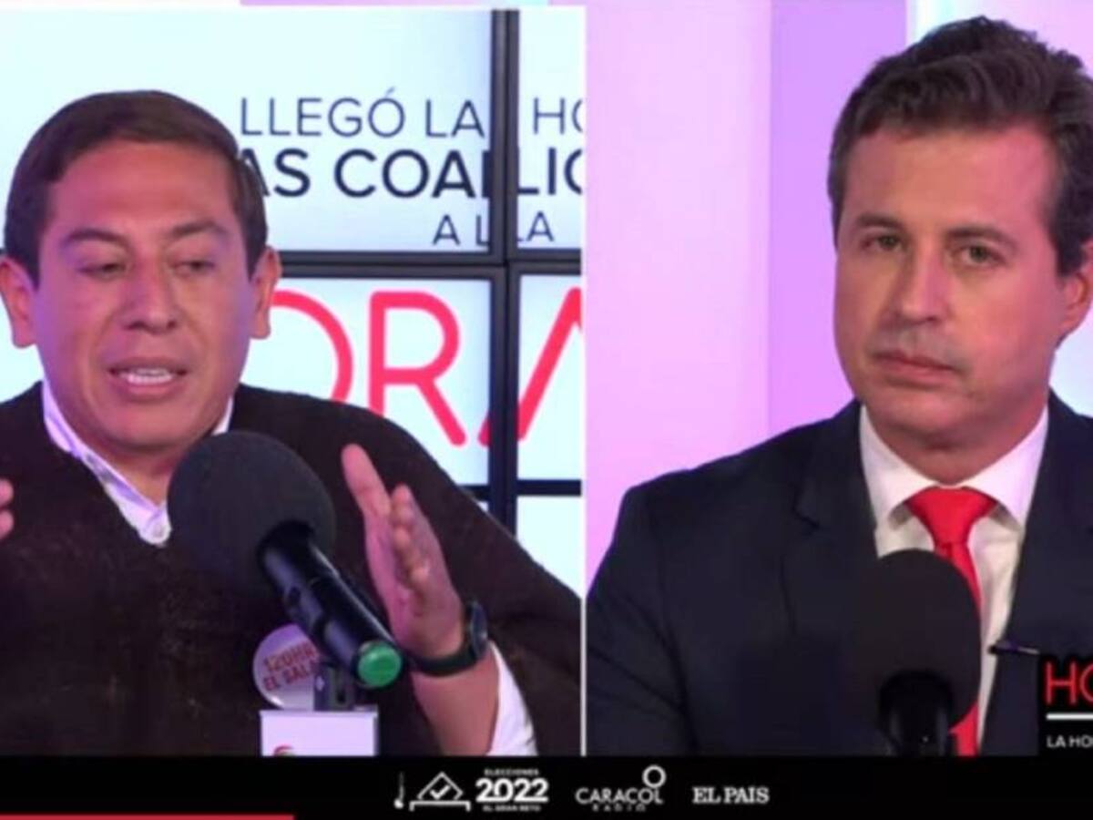 La respuesta de Galán a Amaya en el debate
