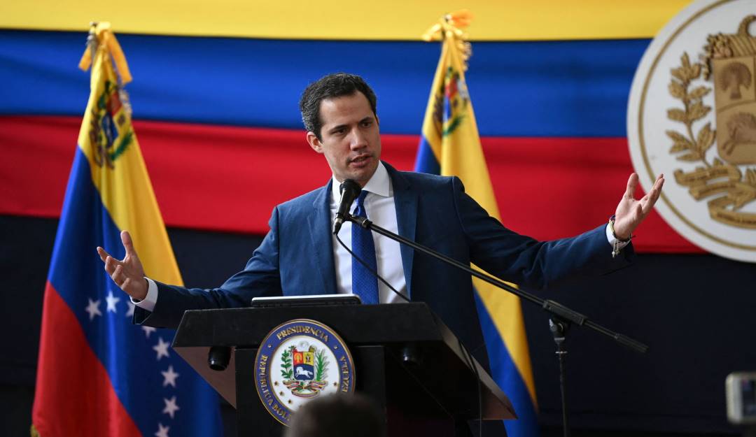 El líder opositor Juan Guaidó.    Foto: Getty 