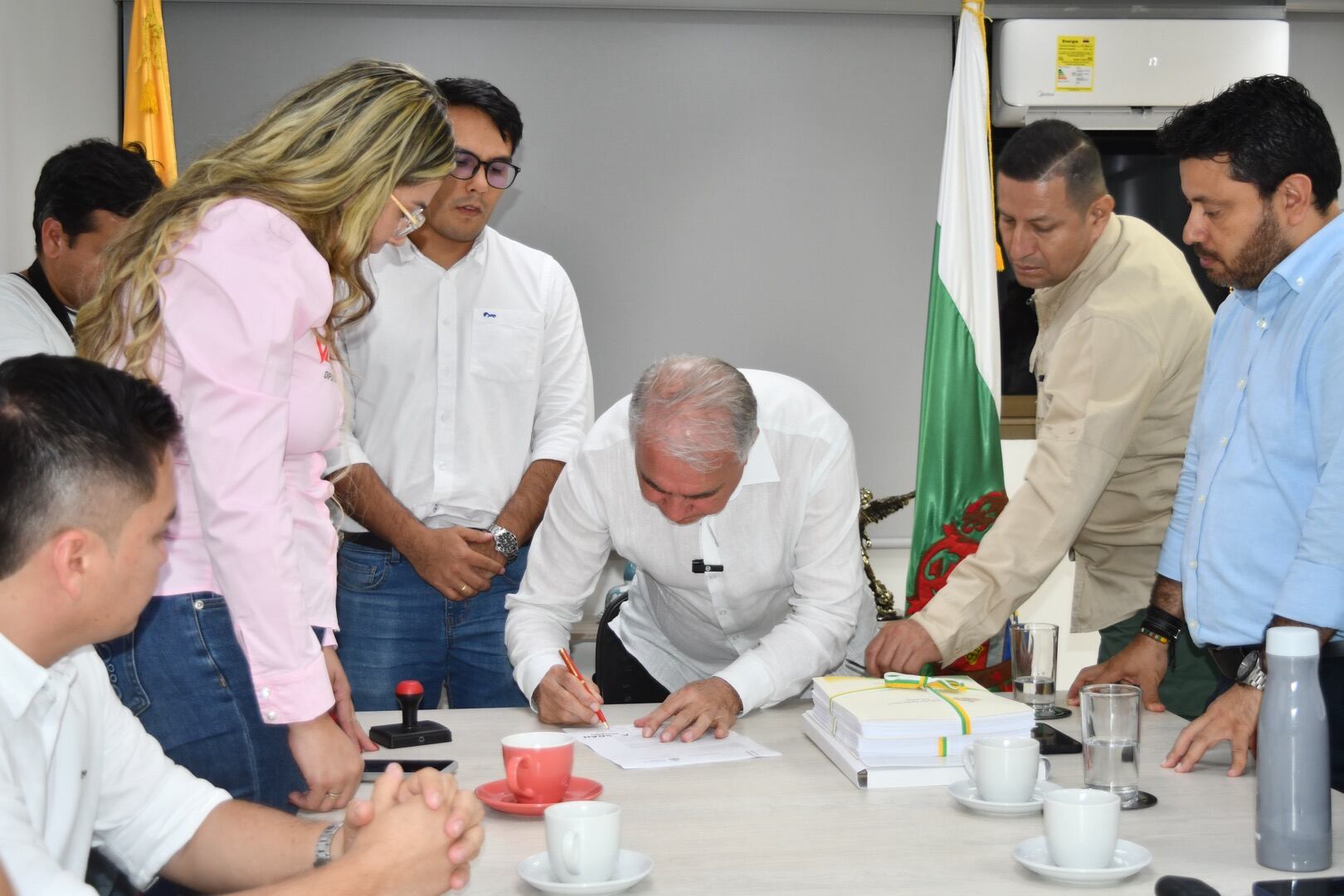 Se buscaran asignaciones del Sistema General de Regalías. Foto Gobernación Huila.