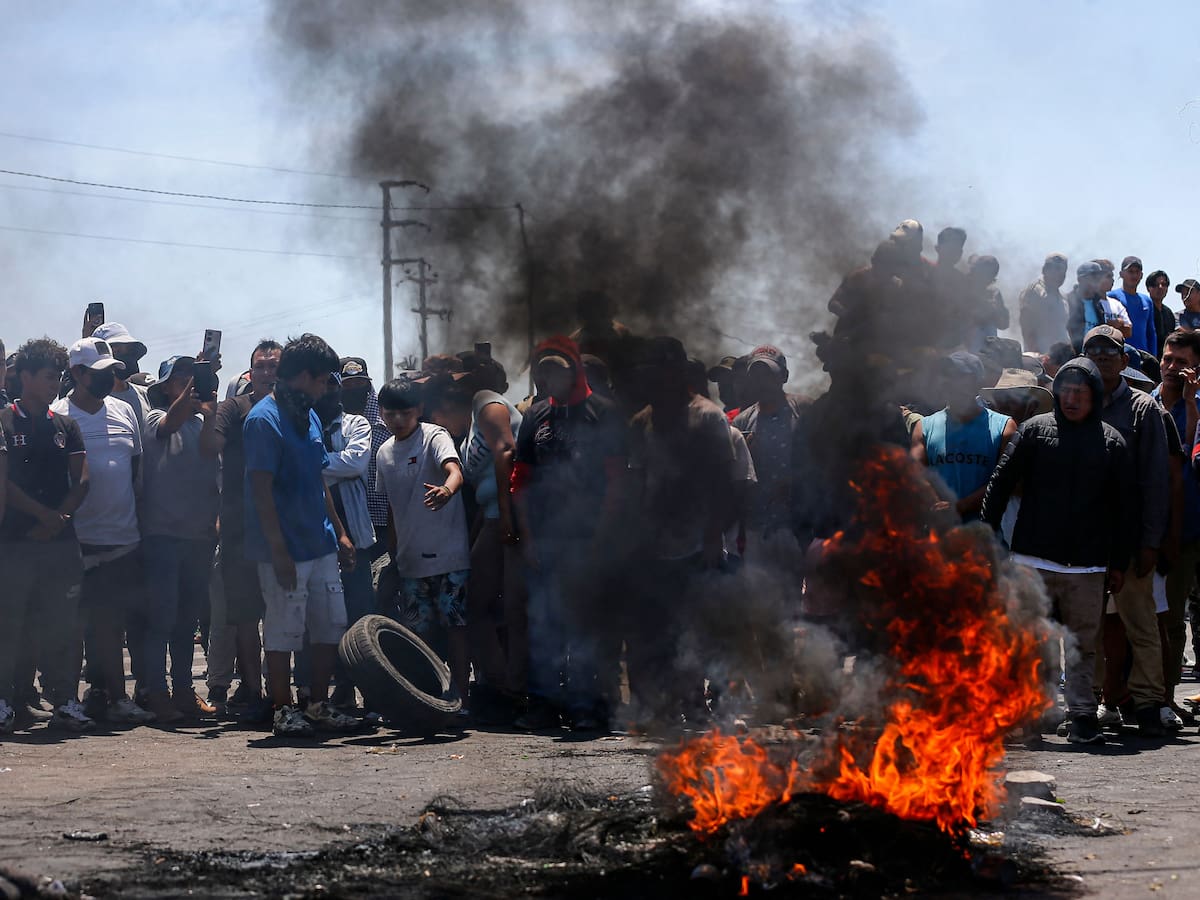 Un muerto y un herido por enfrentamientos entre manifestantes y Policía en Perú
