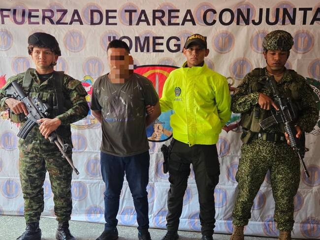 Eran encargados de las extorsiones. Foto Ejercito Caquetá Fuerza Omega.
