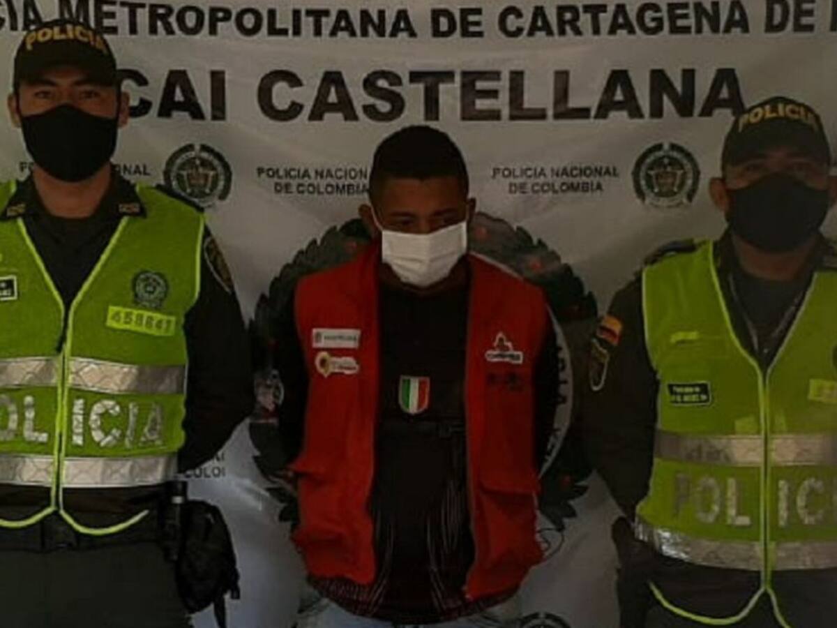 Capturan a presunto responsable de robos a mujeres en el sur de Cartagena