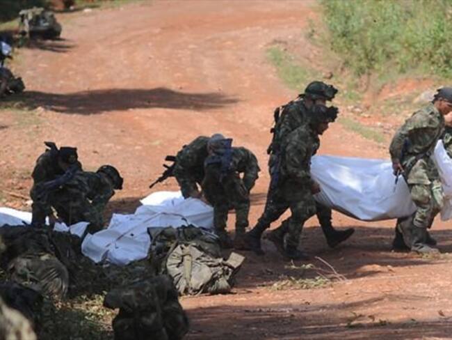 Medicina Legal ya entregó cuerpos de militares asesinados en Cauca