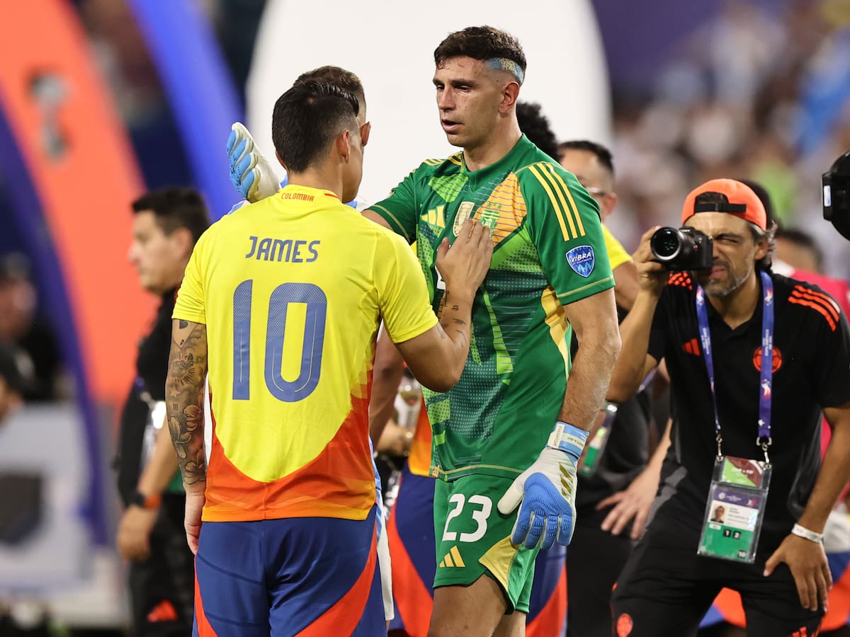 Dibu Martínez sobre Colombia: “El país tiene que estar orgulloso de su equipo”