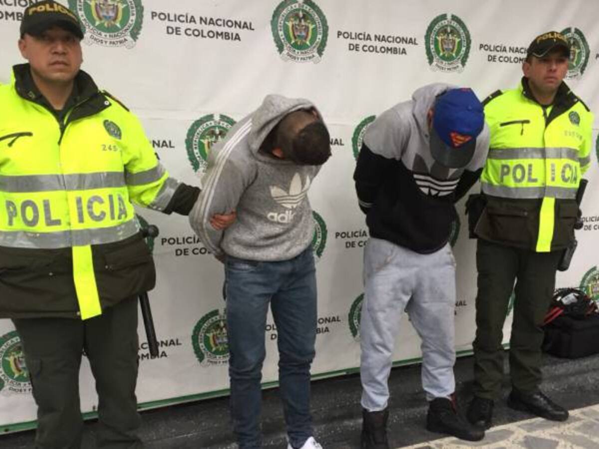 Capturan ladrones de casinos en el occidente de Bogotá