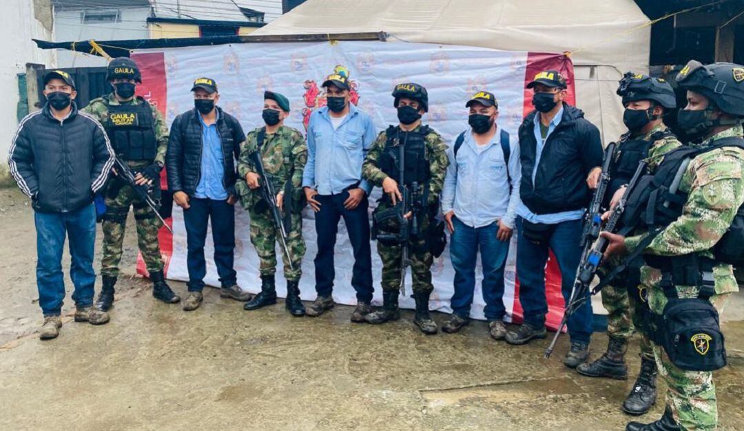 Liberación de secuestrados