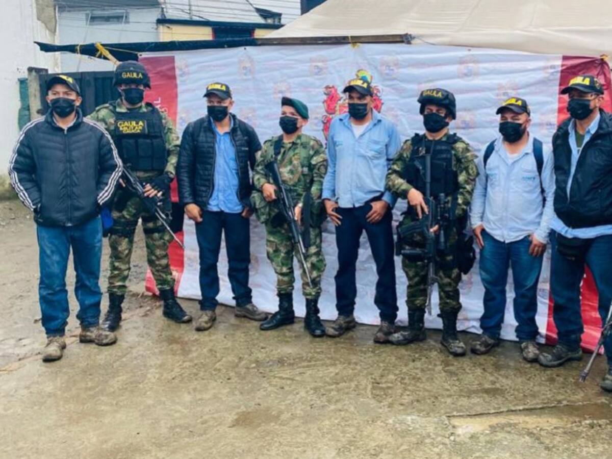 Rescatan a cinco secuestrados en zona rural de El Tambo, Cauca