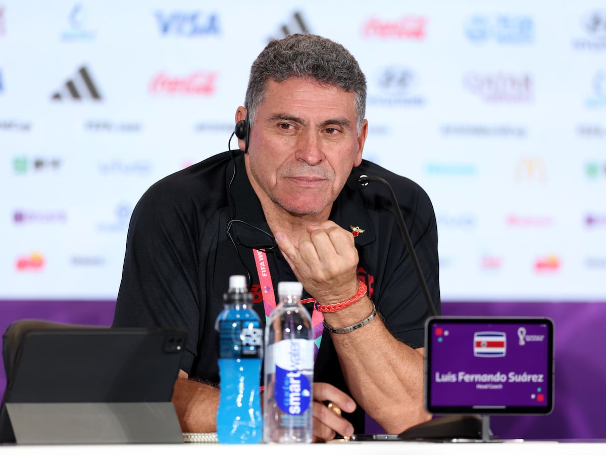 Luis Fernando Suárez sobre Gamero: “Si se respetan los procesos, las cosas saldrán bien”