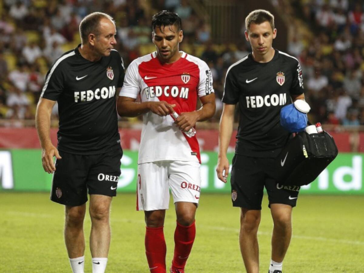 Falcao no jugó ante el Guingamp por una molestia muscular