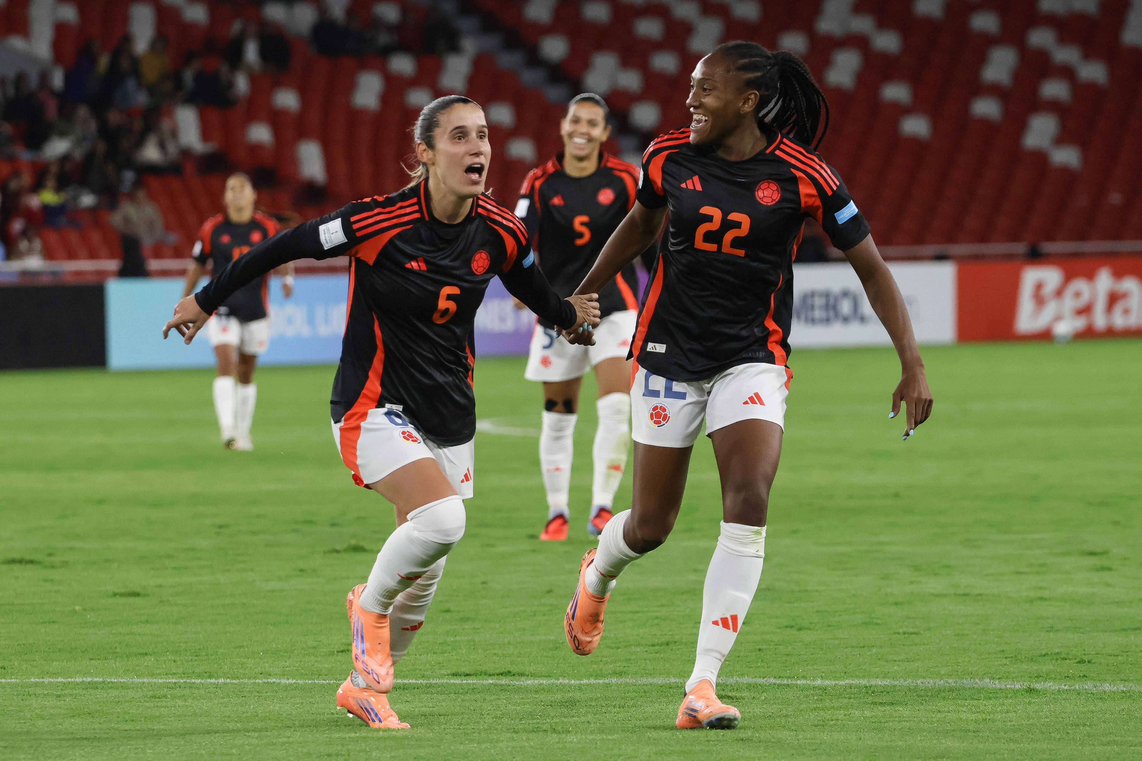 Colombia vence a Ecuador y así queda en la tabla de posiciones de la Liga de Naciones Femenina. (Photo by Santiago Quichimbo/Agencia Press South/Getty Images)