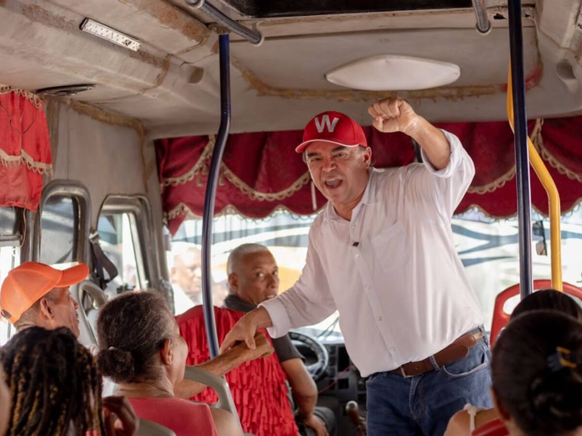 William García Tirado impulsa su campaña con el lema: “Menos palabras, más acción”