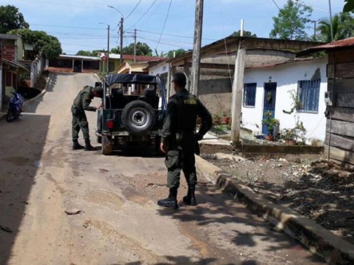 En máxima alerta fuerza pública en el municipio de Tibú por posible ataque