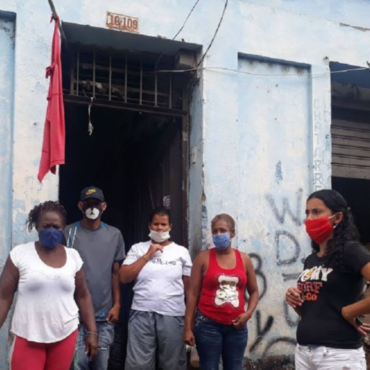 "Coloque el trapo rojo porque estoy pasando hambre con mis siete hijos"