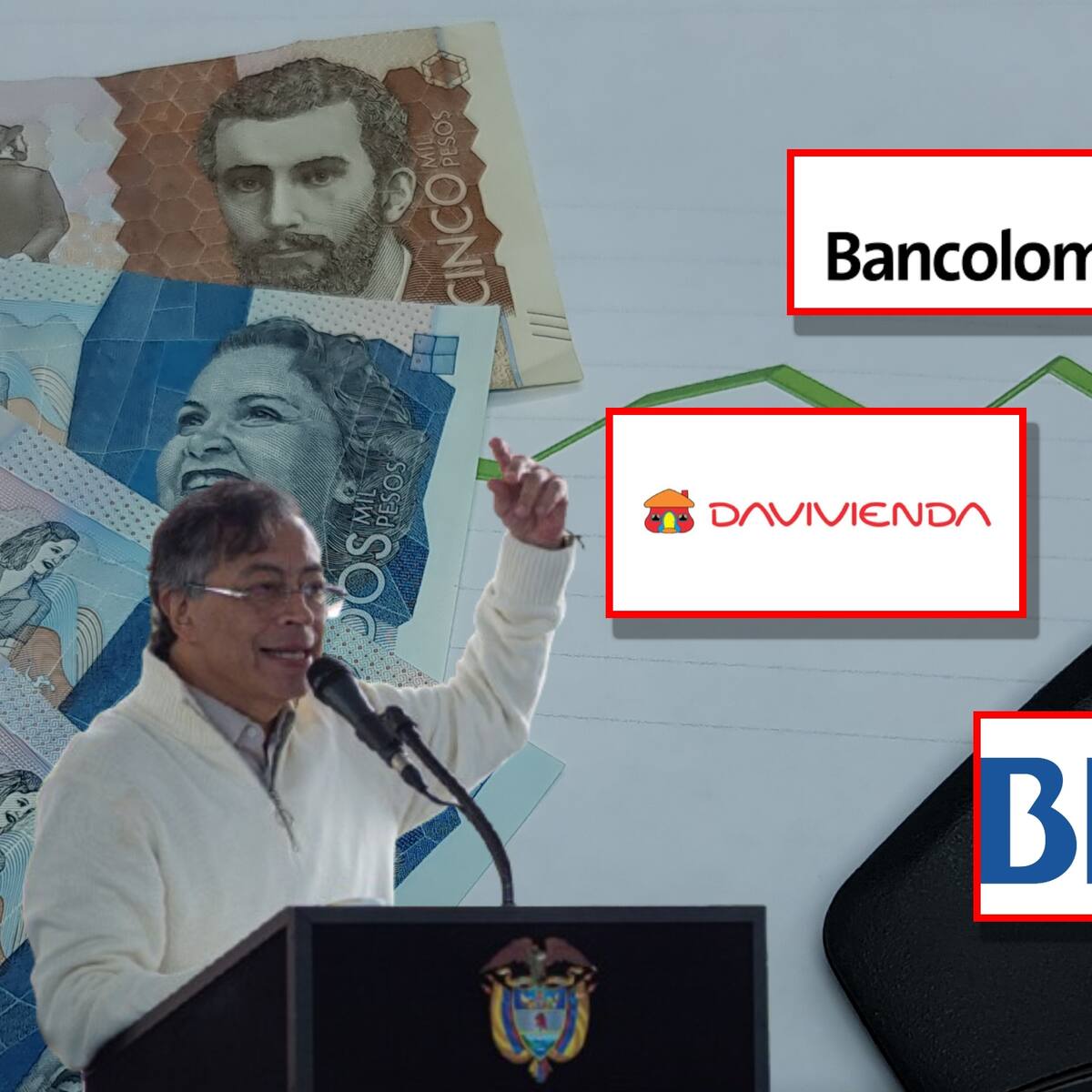 Banqueros y Petro se reunirán para definir si hay inversiones forzosas: ofrecen alivios financieros