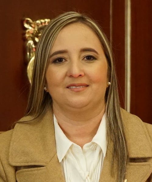 Maria Eugenia Lopera Monsalve - la congresista.
Foto tomada de la página web https://www.camara.gov.co/