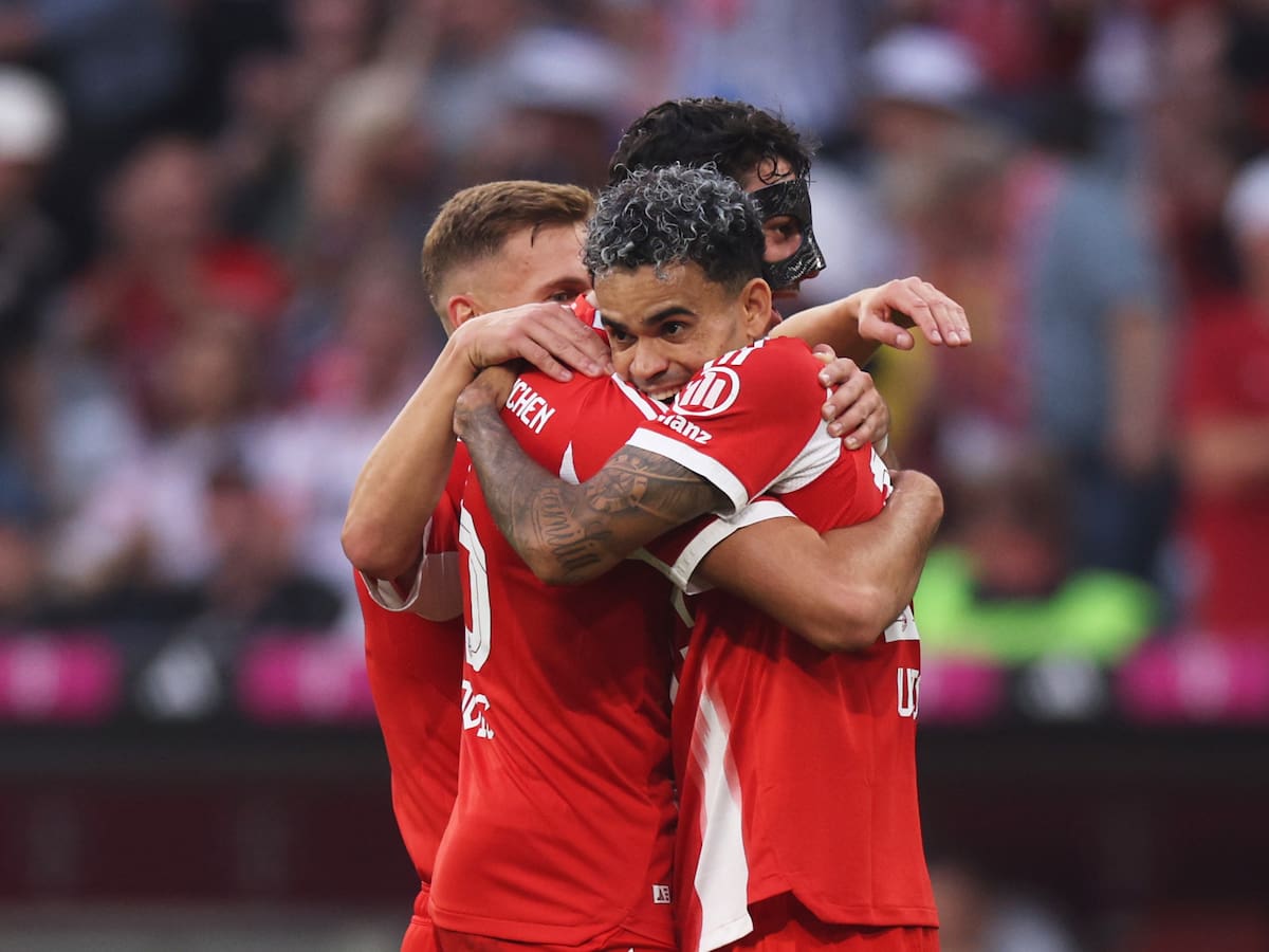 Luis Díaz sigue en racha goleadora con el Bayern Múnich: así fue su gol en paliza al Hamburgo