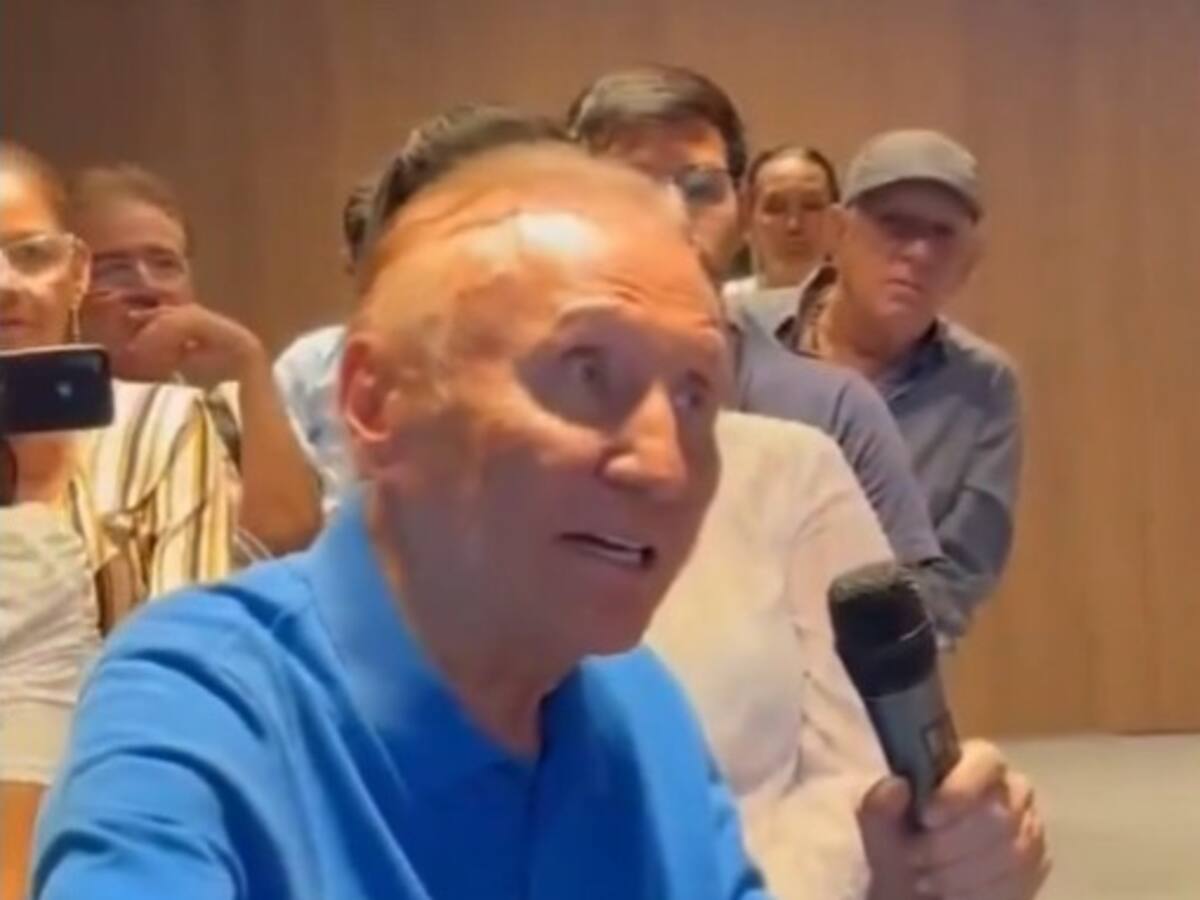 Reapareció Rodolfo Hernández después de superar su enfermedad