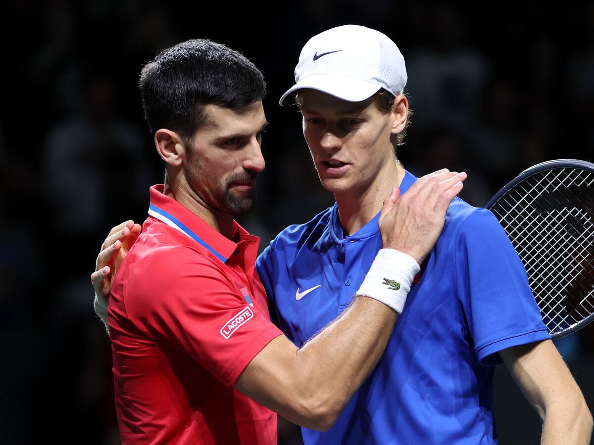 Italia, en la final de la Copa Davis gracias al histórico triunfo de Sinner sobre Djokovic