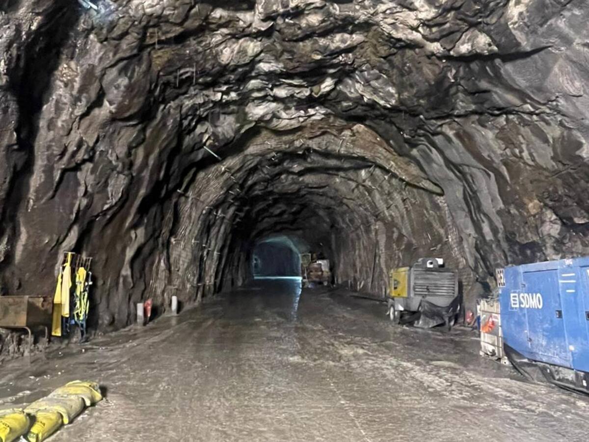 Luego de 7 meses finalizaron los arreglos del túnel Quebradablanca en la vía al llano