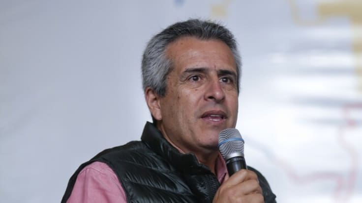 Luis Fernando Velasco, ministro del Interior, diagnostica la coalición de Gobierno