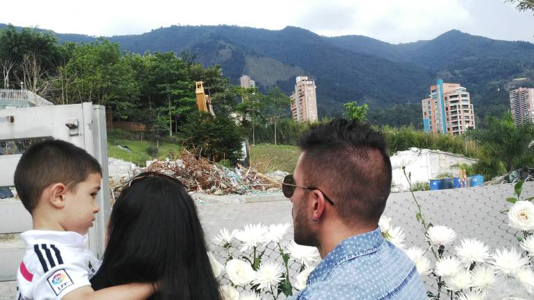 El desaparecido edificio Space donde murieron 12 personas. 