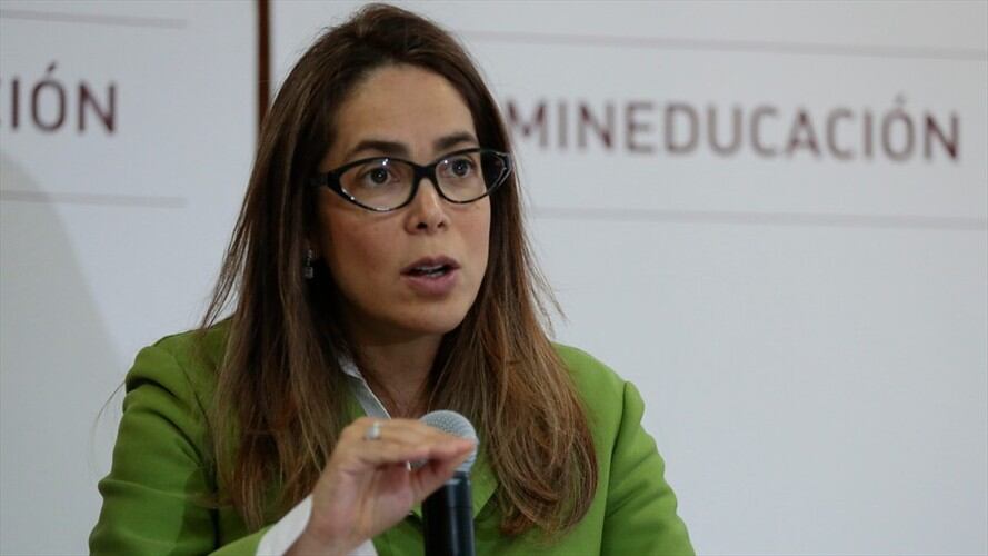 Gina Parody, ministra de Educación. Foto: Colprensa