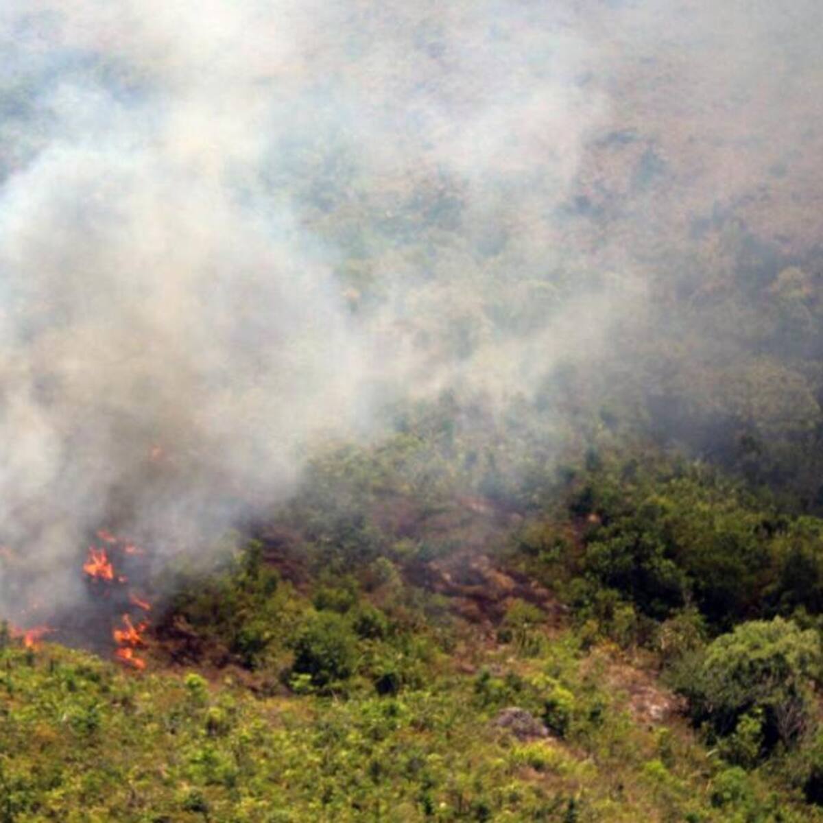 26 municipios del Huila en alerta roja por incendios forestales