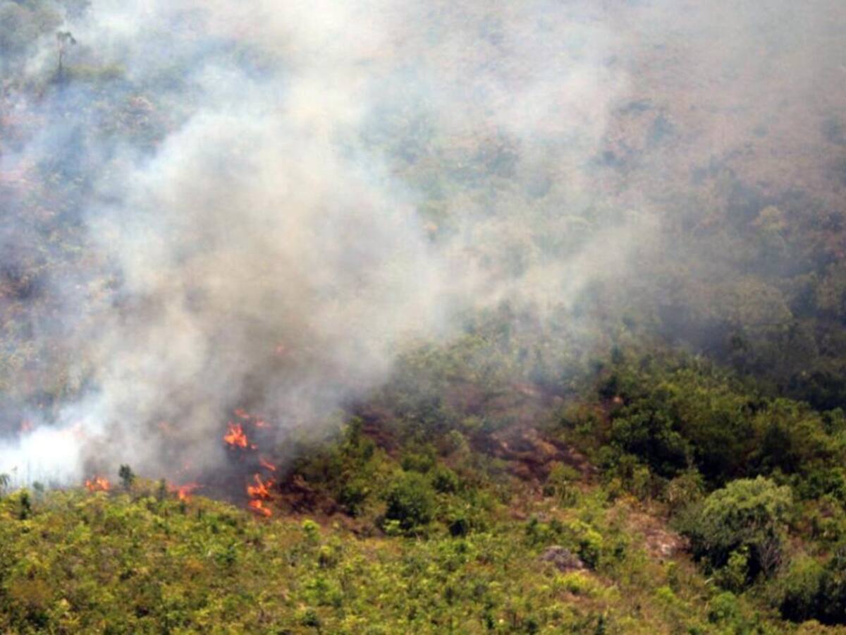26 municipios del Huila en alerta roja por incendios forestales