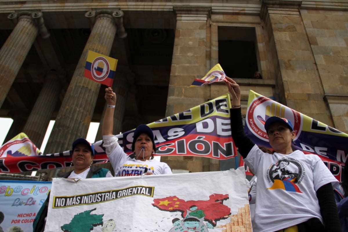 Los establecimientos chinos se encuentran más que todo en lugares como San Andresito o antiguo San Victorino