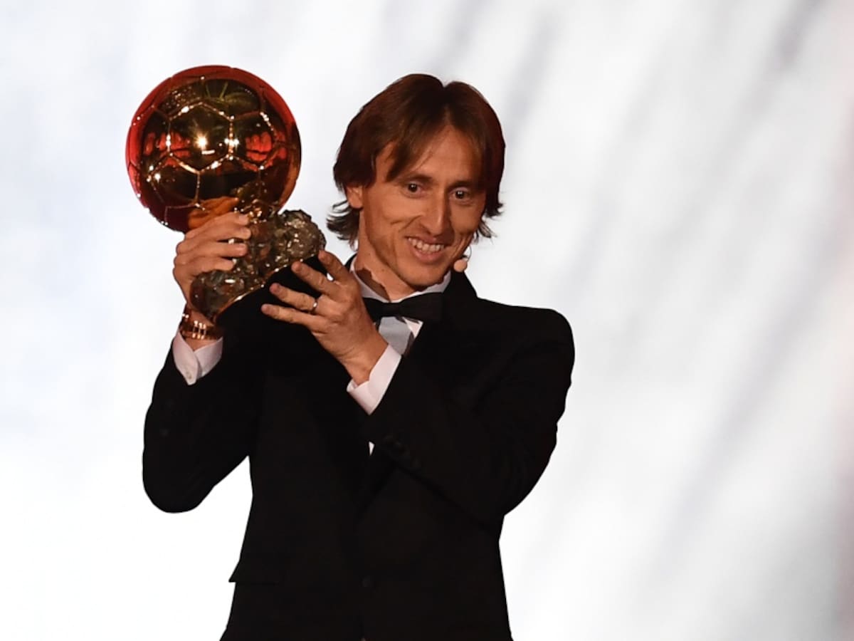 Luka Modric, ganador del Balón de Oro 2018