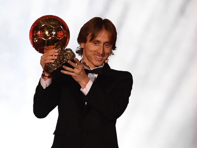 Luka Modric, ganador del Balón de Oro 2018