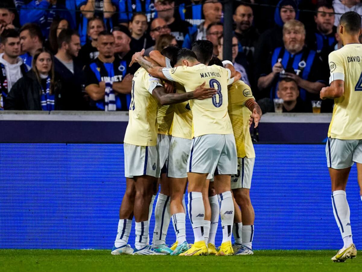 Matheus Uribe, protagonista en la victoria del Porto ante el Brujas de Balanta