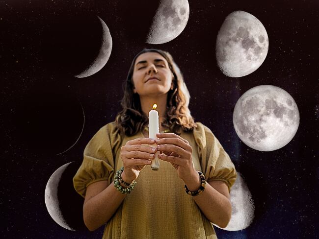 Fases lunares // Mujer //