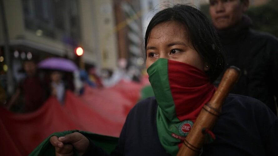Carlos Baena aseguró que el Gobierno “siempre ha tenido un diálogo permanente con las comunidades indígenas del Cauca”. Foto: Colprensa / SERGIO ACERO