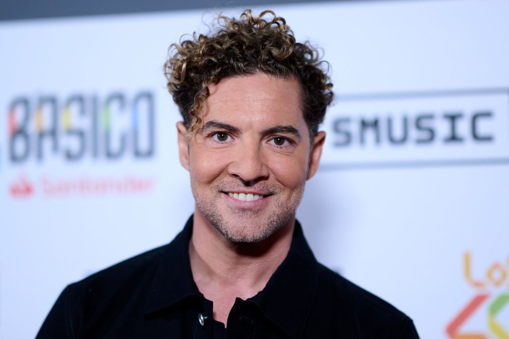 MADRID, SPAIN - FEBRUARY 07: David Bisbal attends the "Los40 Basico Santander" David Bisbal Concert at Eslava Theater on February 07, 2024 in Madrid, Spain. (Photo by Carlos Alvarez/Getty Images)