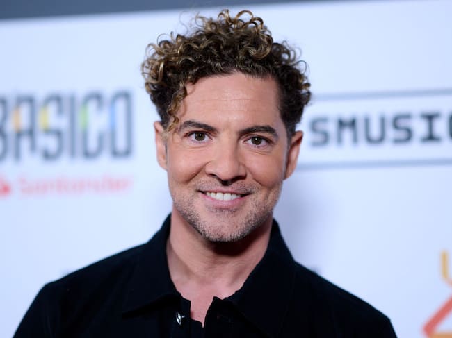 MADRID, SPAIN - FEBRUARY 07: David Bisbal attends the "Los40 Basico Santander" David Bisbal Concert at Eslava Theater on February 07, 2024 in Madrid, Spain. (Photo by Carlos Alvarez/Getty Images)