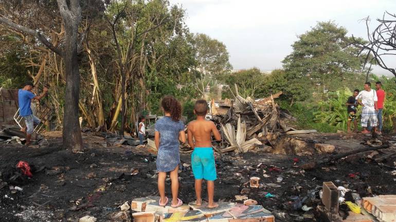 Emergencia en el sur de Barranquilla.