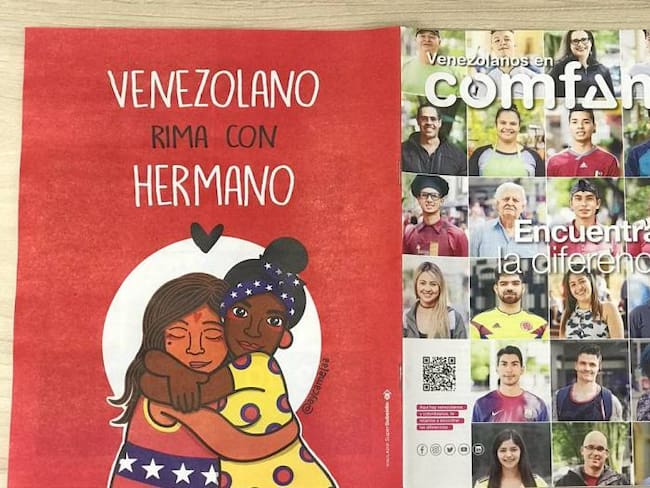 Comfama lanza la campaña Venezolano rima con Hermano