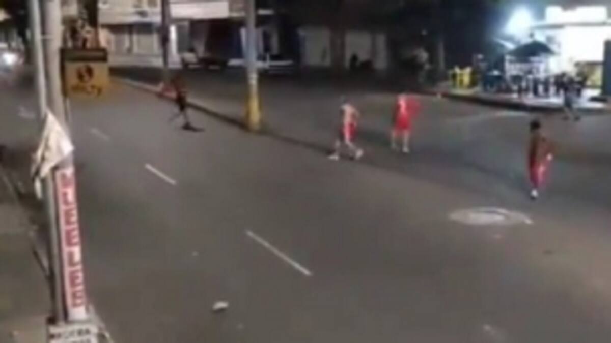 Desórdenes en Bucaramanga: Hinchas del América de Cali causan daños en Campohermoso
