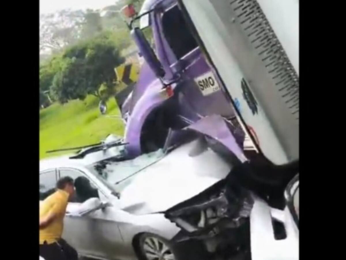 Un hombre murió en trágico accidente de tránsito en vía nacional de Santander