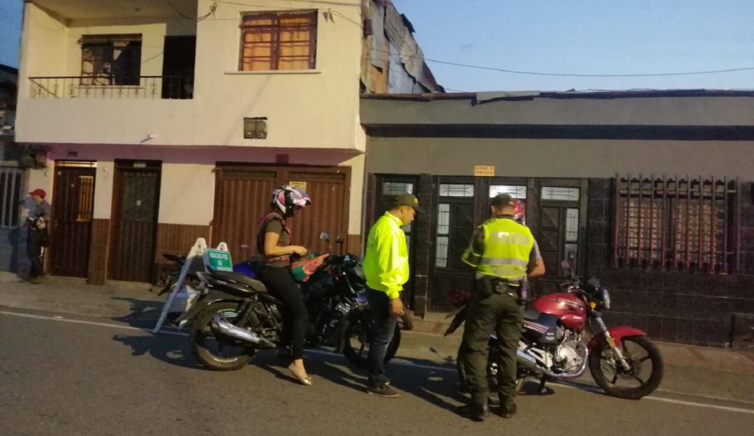 Operativos de seguridad en Chinchiná, Caldas