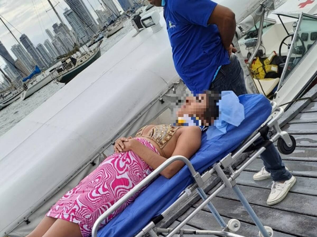 Dos mujeres resultaron heridas tras chocar con una embarcación en Islas del Rosario