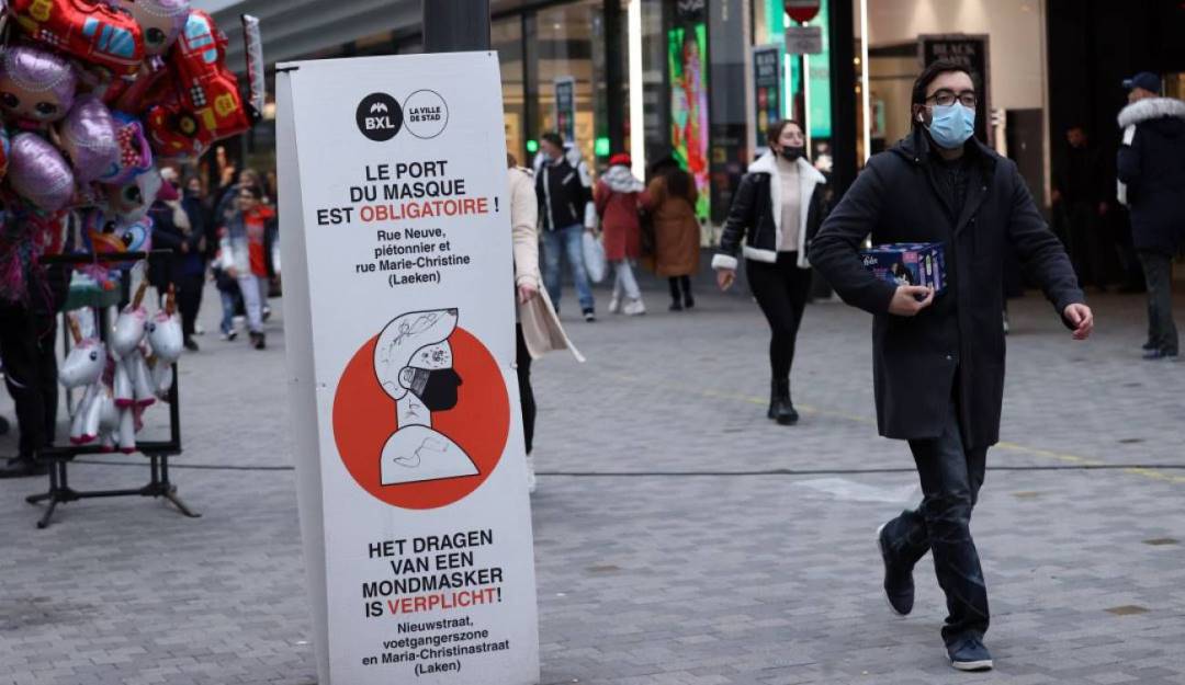 Campaña de vacunación en Bélgica.  Foto: Getty 