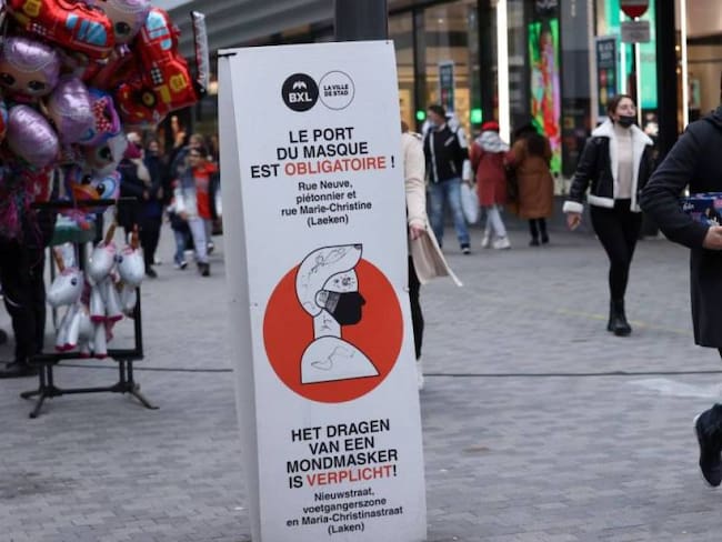 Campaña de vacunación en Bélgica.  Foto: Getty 