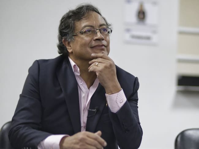 Candidato presidencial Gustavo Petro